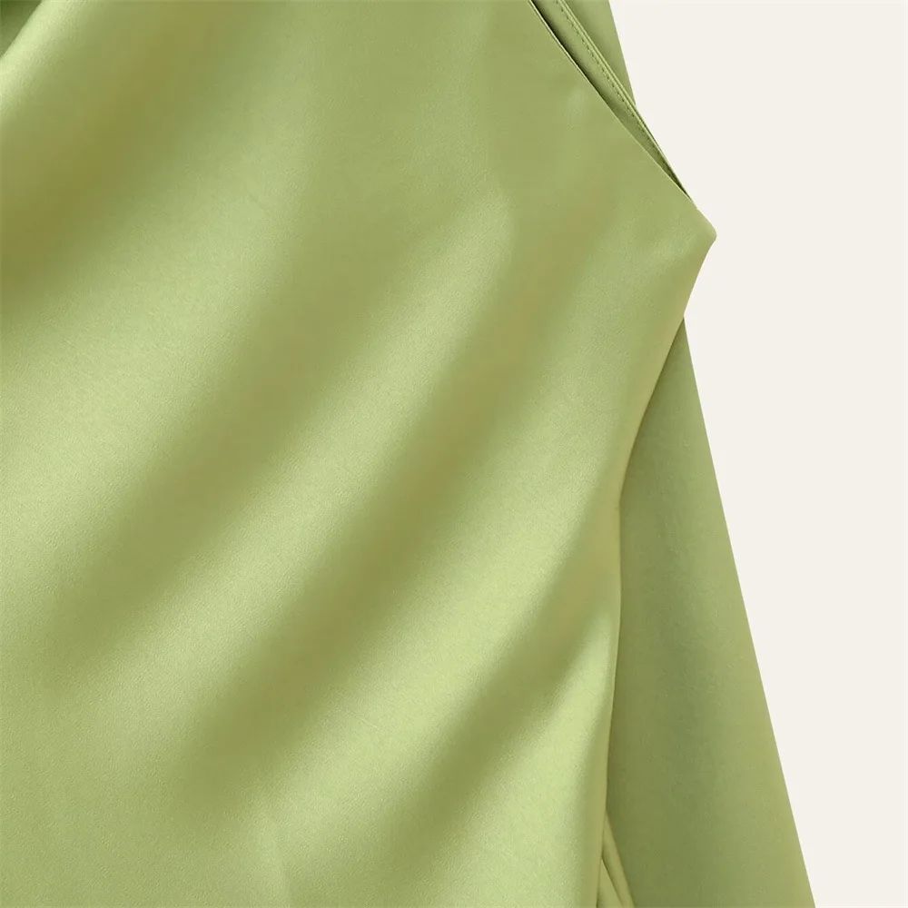 Vestido Milano Accua Longo em Cetim - Imagem 24