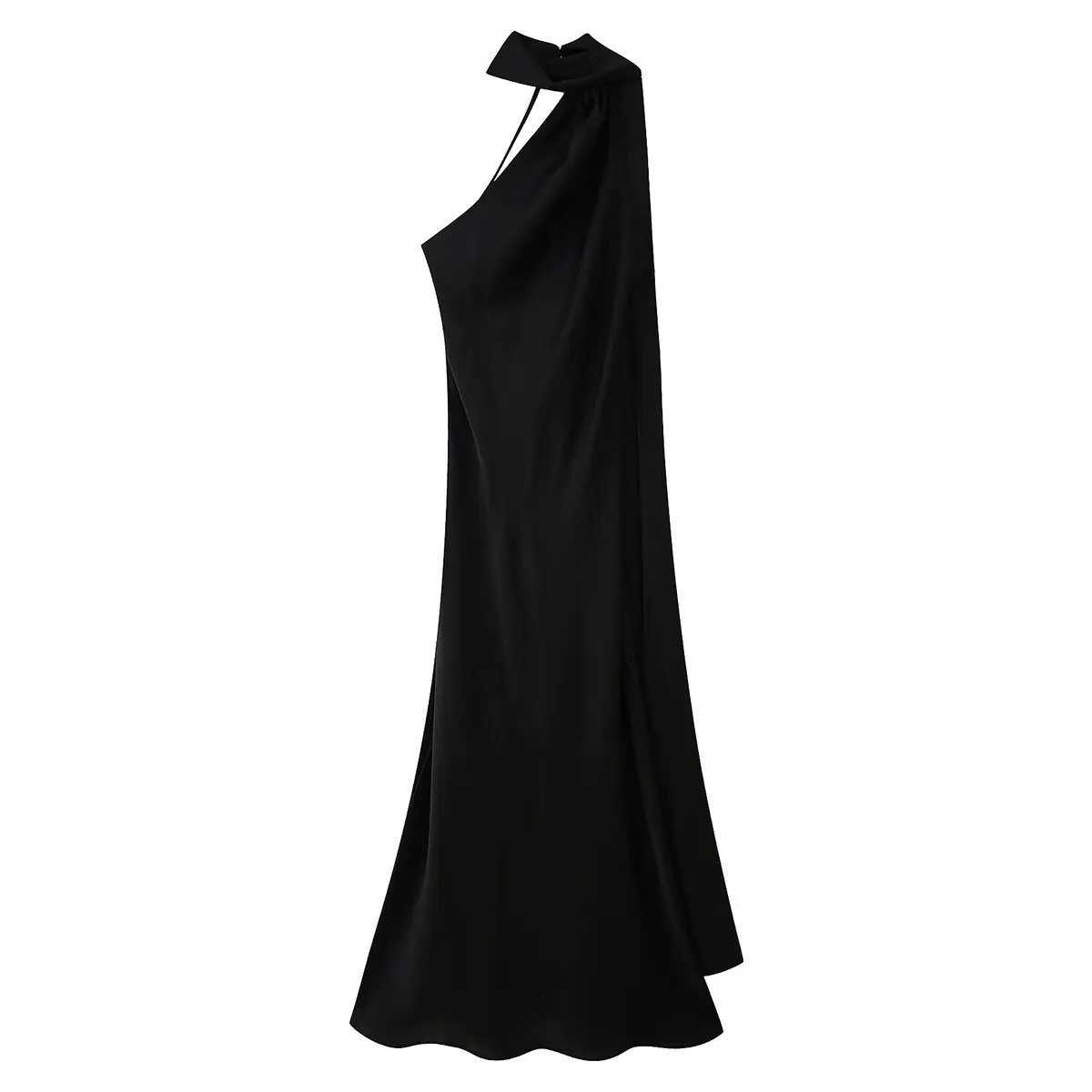 Vestido Milano Accua Longo em Cetim - Imagem 15